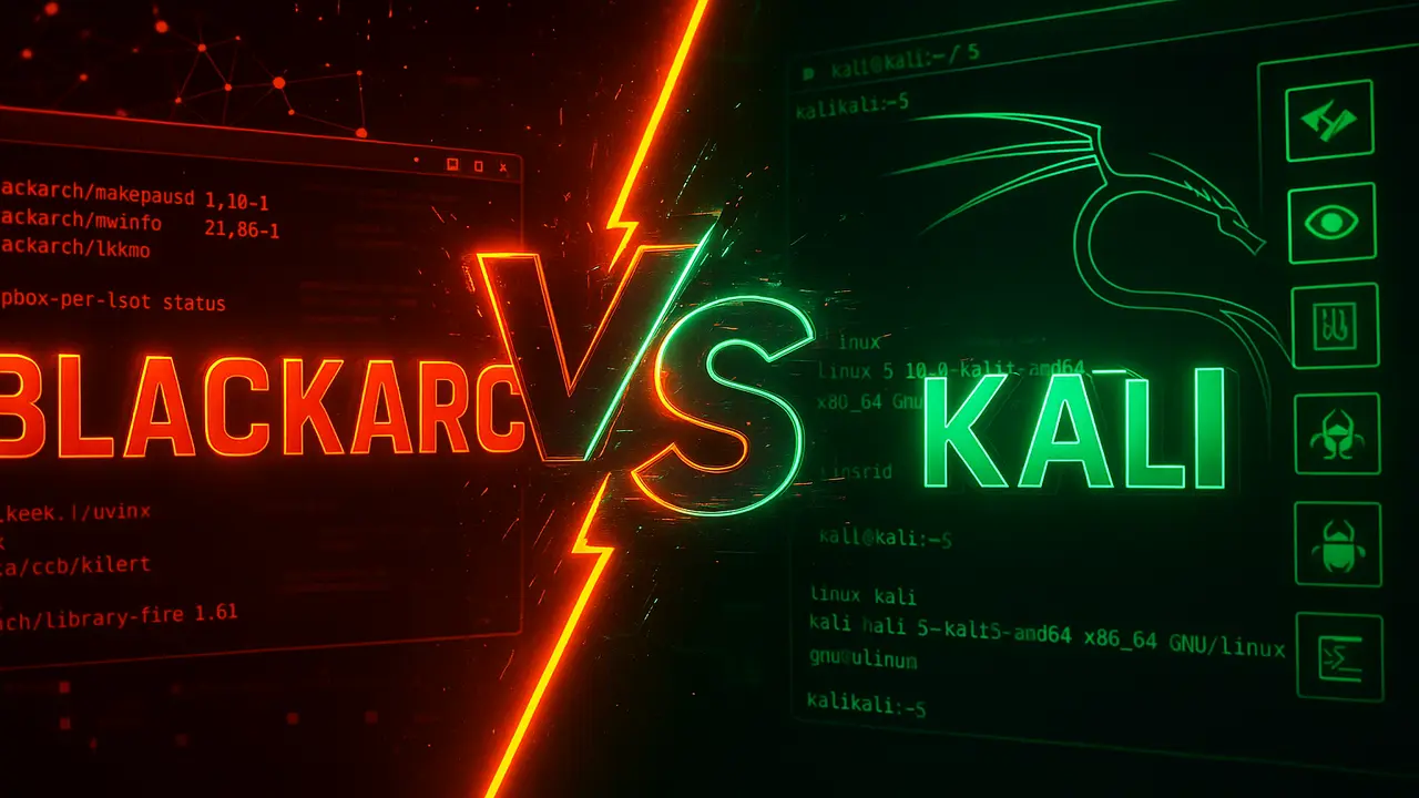 blackarch linux vs kali