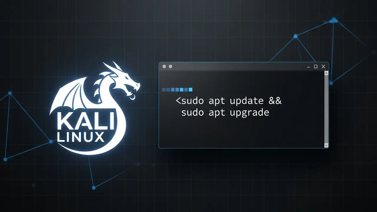 how to update kali